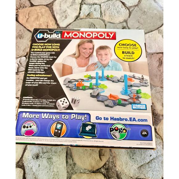 2 KIDS BOARD GAMES(U BUILD MONOPOLY-POINTING FINGERS) - Picture 7 of 9